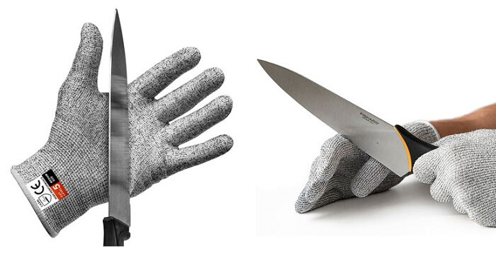 Cut Resistant Gloves защитные перчатки от порезов: в 4 раза прочнее, чем кожа!