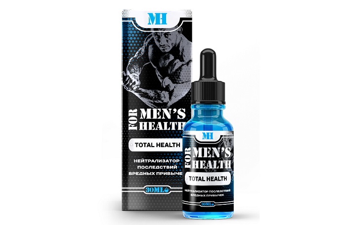 FOR MEN’S HEALTH нейтрализатор токсинов и последствий вредных привычек: разработан специально для мужчин!