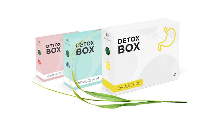 DETOX BOX комплекс для похудения: гарантированное избавление от 7-12 кг лишнего веса за 3 недели!