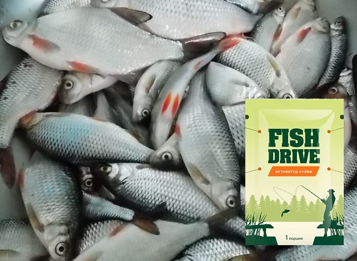 Fish Drive активатор клёва для всех видов рыб: поможет ловить больше всех, быстрее всех, крупнее всех!
